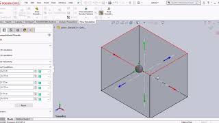 Solidworks CFD Simulation 101 Topic 1 Introduction to CFD Simulation Drag Coefficient of a Sphere [upl. by Odnalra]