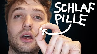 SCHLAFTABLETTEN SELBSTEXPERIMENT  Zolpidem vs Melatonin [upl. by Garlaand]