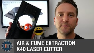 K40 Laser Cutter  Air amp Fumes Extraction [upl. by Claiborn]