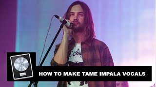 How to make Tame Impala Vocals [upl. by Anirazc]