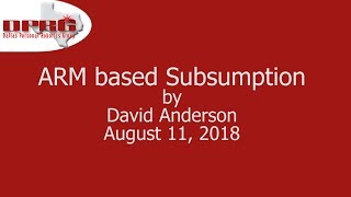 ARM based Subsumption [upl. by Adnilrem]