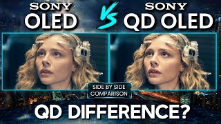 Sony A95K vs A80J  OLED vs QD OLED TV Comparison [upl. by Dahc]