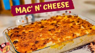 Mac N Cheese  Macaroni and Cheese  Cheese Loaded  Baked Mac and Cheese macandcheese [upl. by Wachtel]