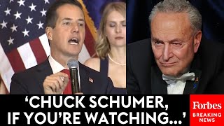 BREAKING NEWS Bernie Moreno Speaks Directly To Schumer In Ohio Senate Race Victory Speech [upl. by Nolyak802]