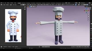 Character Modeling  3  Blender 41  Low Poly Character [upl. by Iraam297]