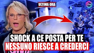 Cè Posta per Te quotmai accaduto primaquot puntata senza precedenti A cosa è costretta Maria De Filippi [upl. by Brodeur]