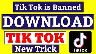 How To Download Tik Tok  How To Install Tik Tok App  Tik Tok Download App  TikTok Banned in India [upl. by Sothena505]