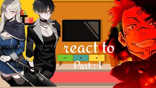 NTR NTR react to mc as Sukuna  Bad end party X Jujutsu kaisen  Part 1 [upl. by Lazes356]