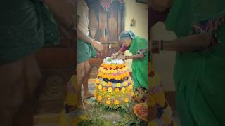 Bathukamma preparation in my home madcreations agriculture farmingtractor [upl. by Gherardi]