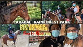 Carabali Rainforest Park Horseback Riding Tour [upl. by Lorianna338]