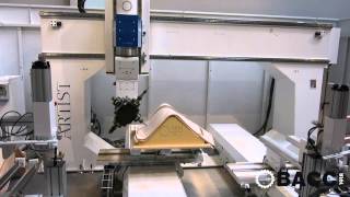 BACCI  6 AXES CNC MACHINING CENTRE MODEL ARTISTJET [upl. by Nodroj]