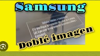 Samsung led tv panel 32AP11S4LV11 imagen doble resuelto 👈 [upl. by Nosnevets34]