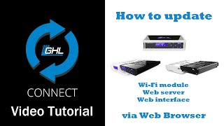 WiFi module and web interface update via web browser [upl. by Madelaine303]