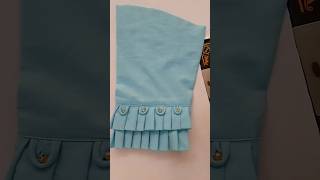 Designer sleeves stitching video like subscribe comment share [upl. by Minica]