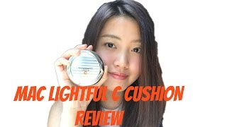 MAC LIGHTFUL C CUSHION NEW COMPACT REVIEW [upl. by Legyn]