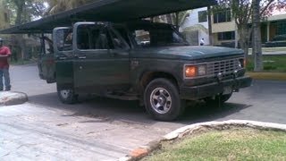 chevrolet custom c20 cargando un porton [upl. by Midis]