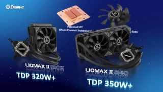 ENERMAX LIQMAX II Liquid CPU Cooler Innovative Batwing Blades Advanced Cooling Performance [upl. by Alyks]