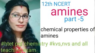 nitrogen containing compounds aminespart5for htet pgt chemistry and all teaching exam [upl. by Aivata]