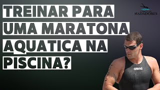 Como treinar para uma maratona aquática na piscina [upl. by Yetta]