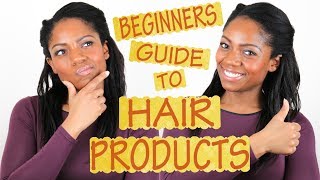 Hair Products 101┃FOR BEGINNERS [upl. by Stedt]