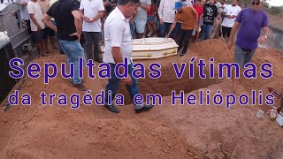 Sepultamento das vítimas da tragédia de Heliópolis  Ba [upl. by Tnarud242]