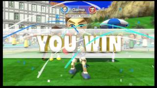 Wii Sports Resort Table Tennis Match Skill Zero to first loss 1584 part 2 [upl. by Wolk908]