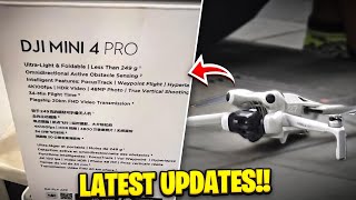 dji mini 4 pro release date latest updates [upl. by Avad90]