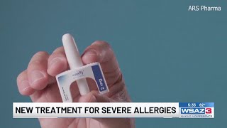 FDA approves first nasal spray for treatment of anaphylaxis [upl. by Geaghan]