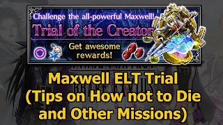 Final Fantasy Brave Exvius Trial of The CreatorMaxwell ELT Difficulty 154 [upl. by Carissa]