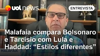 Malafaia diz que diferença entre Bolsonaro e Tarcísio é o estilo Mesma coisa que Lula e Haddad [upl. by Etnuad426]