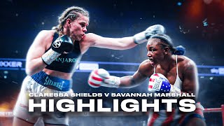 Claressa Shields vs Savannah Marshall10152022 full fight no 🐂💩 [upl. by Leunamesoj195]