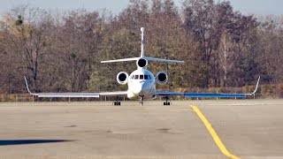 Dassault Falcon 900LX  DRF H135 [upl. by Einnok]