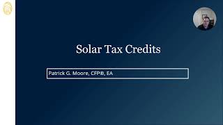 Solar Tax Credit Investing [upl. by Zumstein]