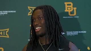 Baylor Football Kelsey Johnson Media Availability August 5 2023 [upl. by Medin]