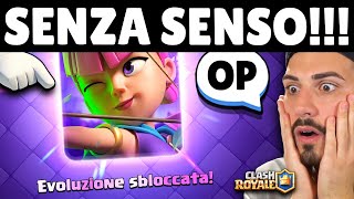 PURA FOLLIA NESSUNO PARLA degli ARCIERI EVO  Clash Royale [upl. by Airdnua]