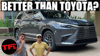 The 2024 Lexus TX Has ONE Feature the Toyota Grand Highlander Doesnt Heres How It Compares [upl. by Roxanne]