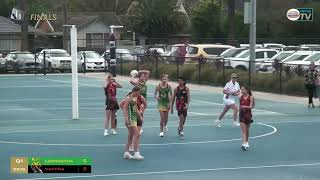 Gippsland Netball 13ampU Grand Final Leongatha v Maffra [upl. by Asira]