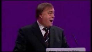 John Prescott Labour conference speech 2006 part 3 [upl. by Dulcia]