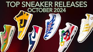 Top Sneakers Releases For October 2024 [upl. by Jillie761]