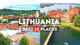 Amazing Places to Visit in Lithuania  Travel Video [upl. by Herson]