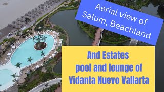 Aerial view of Vidanta Nuevo Vallarta Mexico [upl. by Nolos]