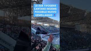 NUOVO GEMELLAGGIO TRA NAPOLI E GENOA GUARDATE COSA ACCADE ALLO STADIO 🏟️ [upl. by Aiksa899]