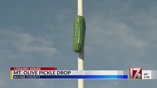 NC New Year’s Eve pickle drop voted one of the 10 best in the US [upl. by Hammad]