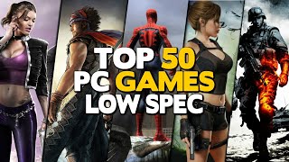 Top 50 Games for Low Spec PC 1GB RAM  2GB RAM  512 MB VRAM  Intel HD Graphics [upl. by Anthea]