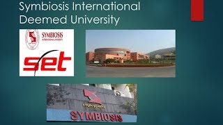 Complete Information Symbiosis University Admission I After 12th Symbiosis University Admission [upl. by Einattirb]