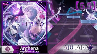 55 Arghena  FTR11【譜面動画】 [upl. by Neztnaj]