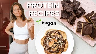 VEGAN PROTEIN POWDER RECIPES  easy amp quick [upl. by Ignatius]