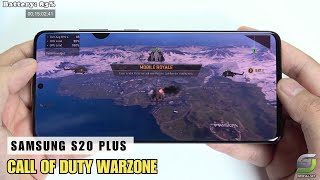 Samsung Galaxy S20 Plus test game Call of Duty Warzone  Snapdragon 865 [upl. by Parish]