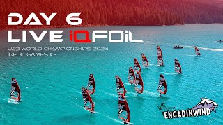 Day 6  Live iQFOiL U23 Worlds 2024 [upl. by Esinyl]