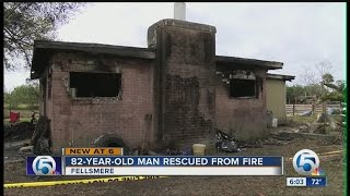 Two burned in Fellsmere house fire [upl. by Sauer]